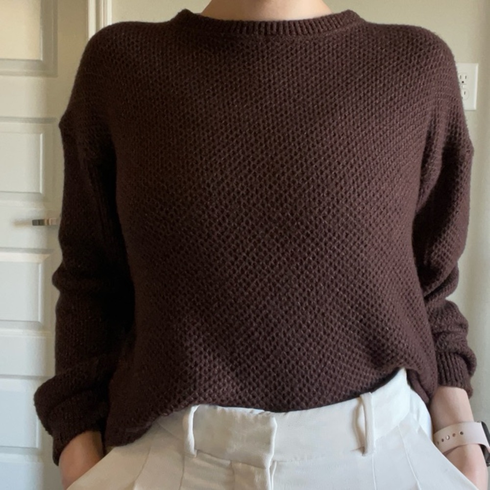 Banana Republic Brown Crew Neck Sweater